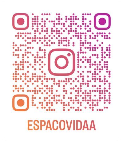 QR Code para seguir @espacovidaa no Instagram